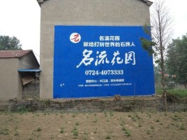 天台农村墙体广告的长尾效应