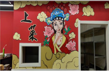 天台墙体彩绘的发展和应用