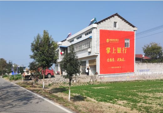 天台墙体广告具有的独特优势
