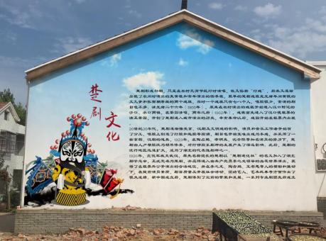 天台如何进行墙体彩绘制作