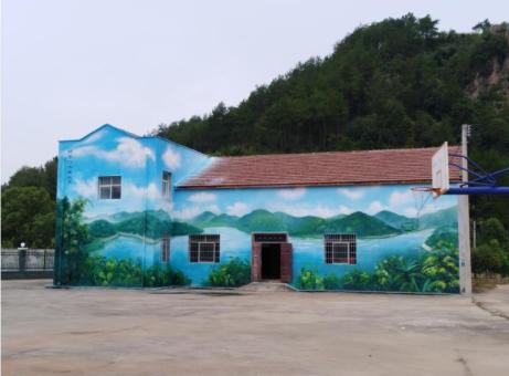 天台彩绘墙绘一般制作的位置