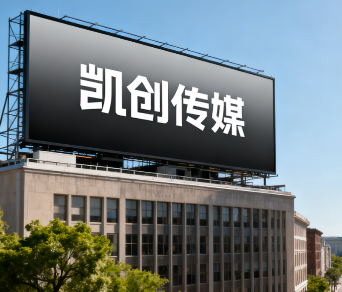 天台户外广告牌的设计与制作