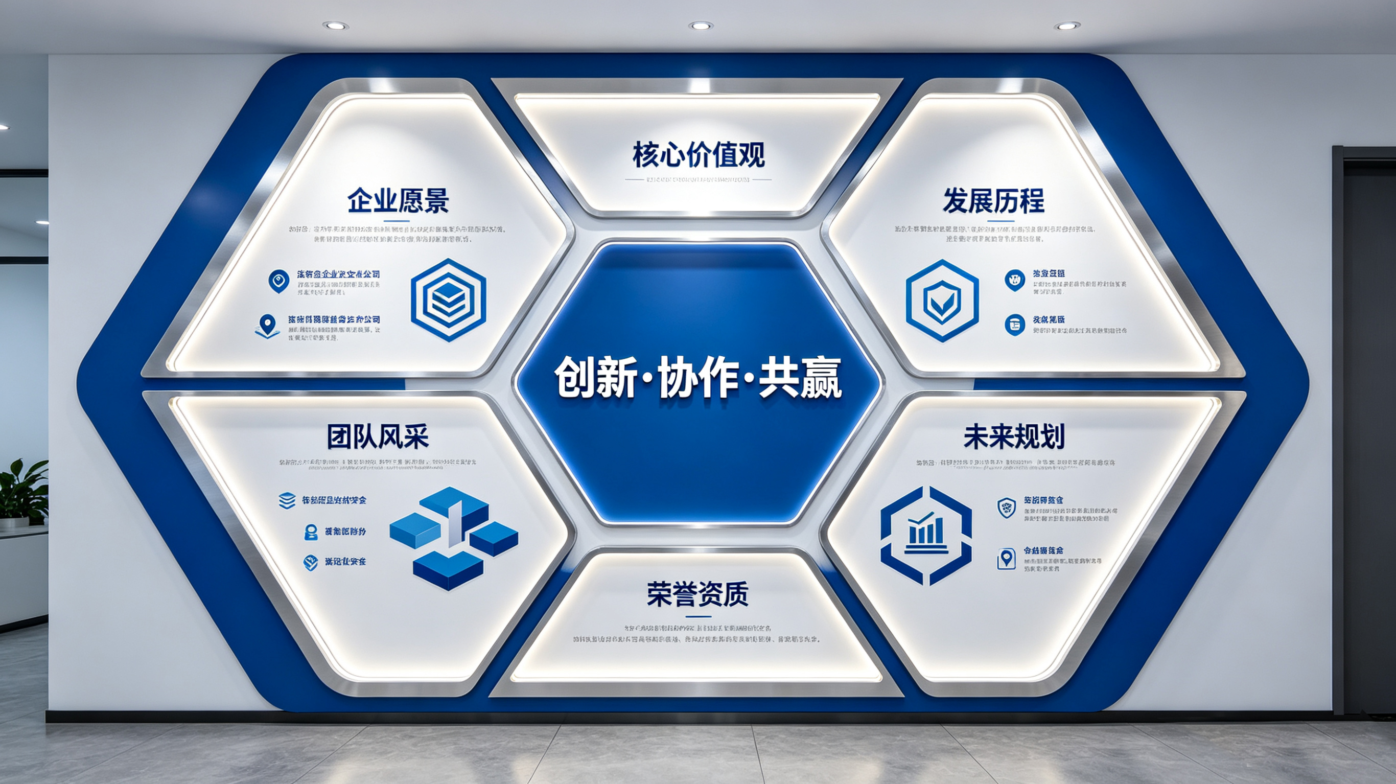 天台企业文化墙六边形避坑指南（新手常犯5个错误）